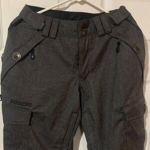 SESSIONS Women’s Ski Pants Charcoal